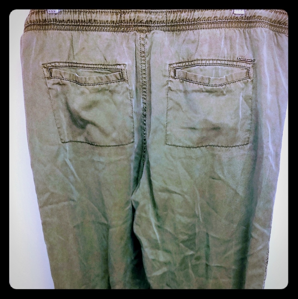 Calvin Klein Army Green Soft Pants